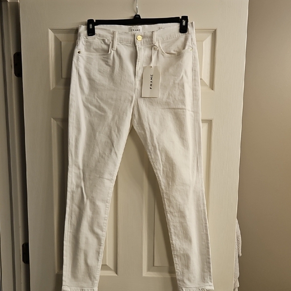 Frame Denim Women's White Jeans